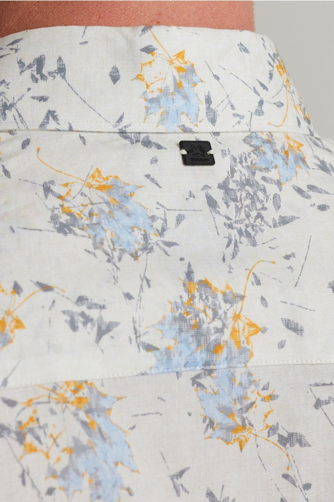 Vanguard ecru heren overhemd | Close up