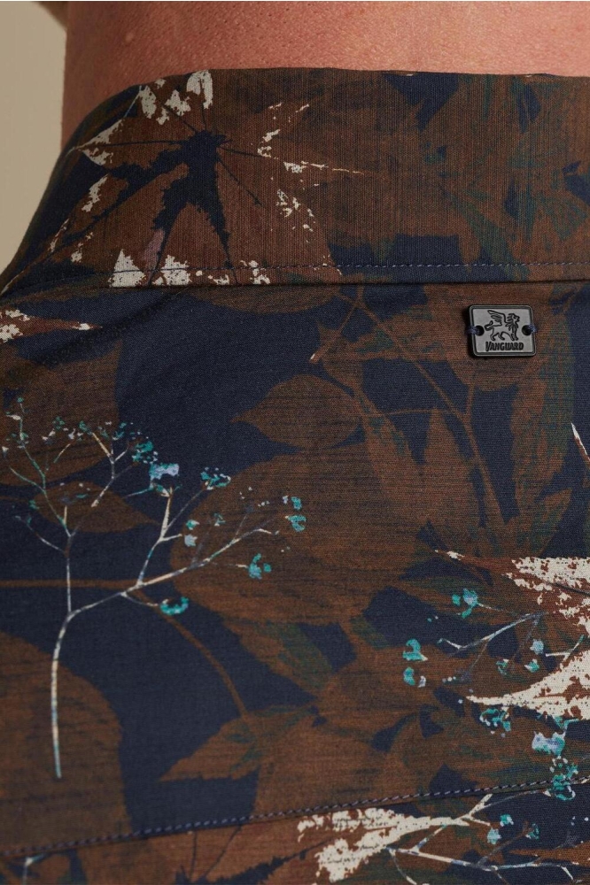 Vanguard blauwe heren overhemd | Close up