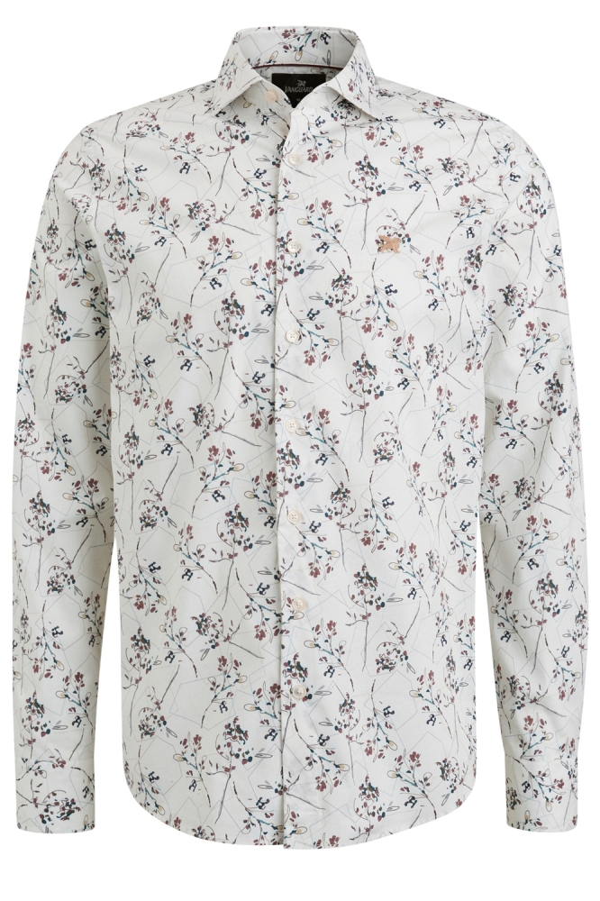 Vanguard witte heren overhemd | Vooraanzicht