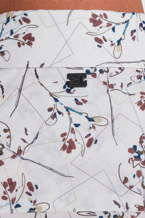 Vanguard witte heren overhemd | Close up
