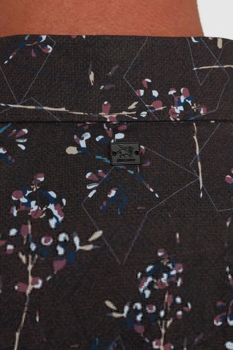 Vanguard bruine heren overhemd | Close up