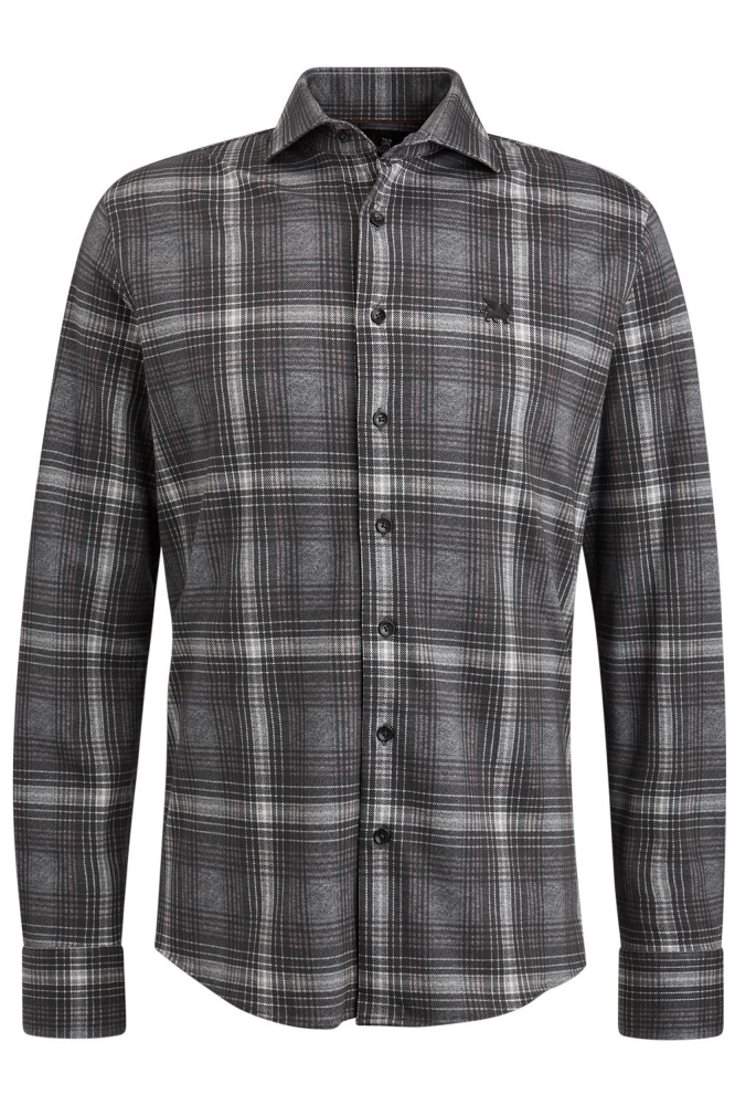 Vanguard grijze heren overhemd | Vooraanzicht