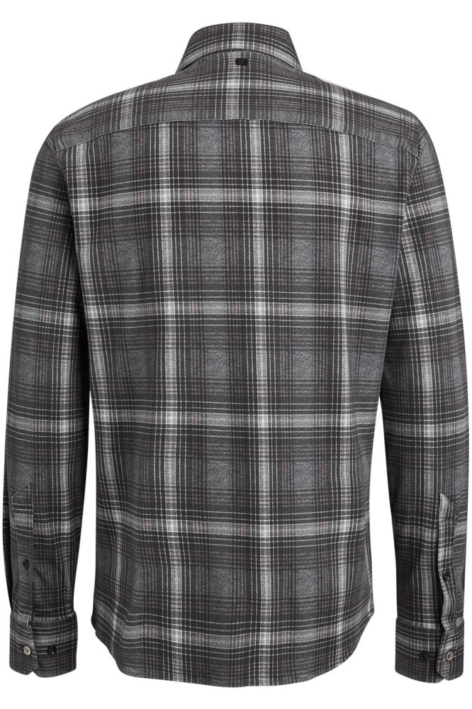 Vanguard grijze heren overhemd | Achteraanzicht