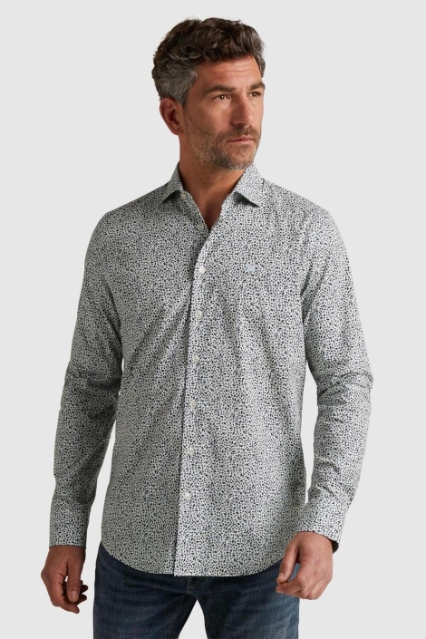 Vanguard witte heren overhemd | Model vooraanzicht