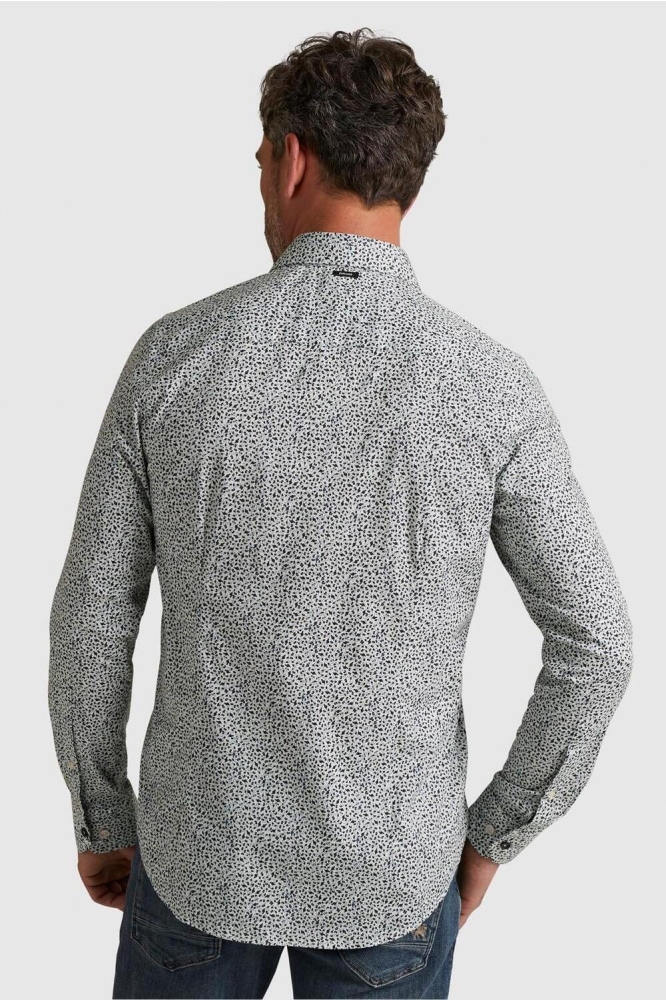 Vanguard witte heren overhemd | Model achteraanzicht