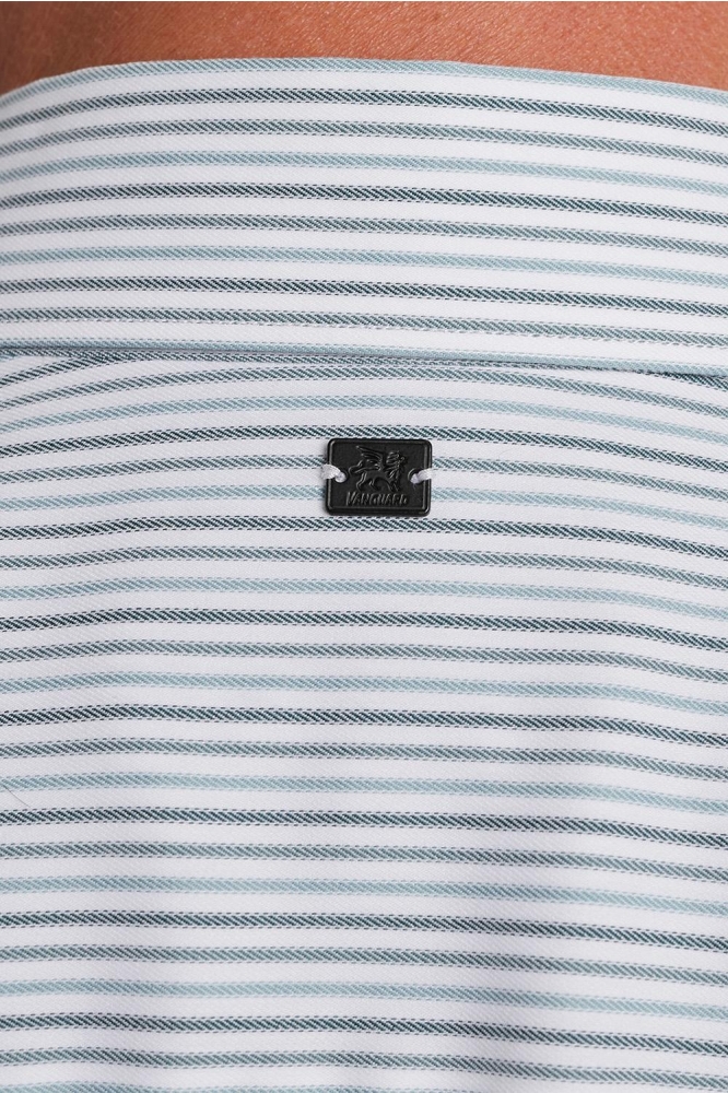 Vanguard witte heren overhemd | Close up