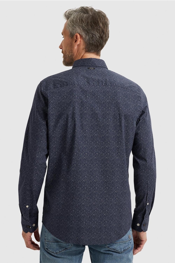 Vanguard blauwe heren overhemd | Model achteraanzicht