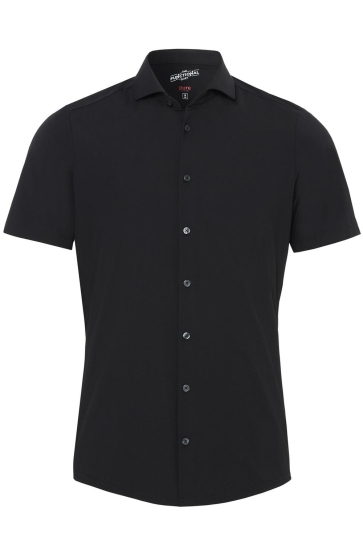 Pure H. Tico FUNCTIONAL SHIRT SHORTSLEEVE 3387 22150 001 BLACK
