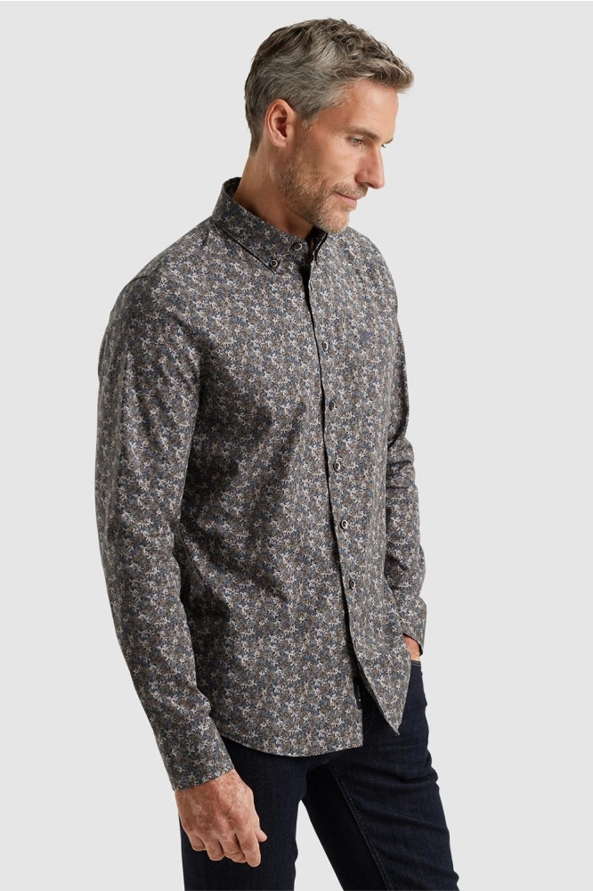 Vanguard blauwe heren overhemd | Model vooraanzicht