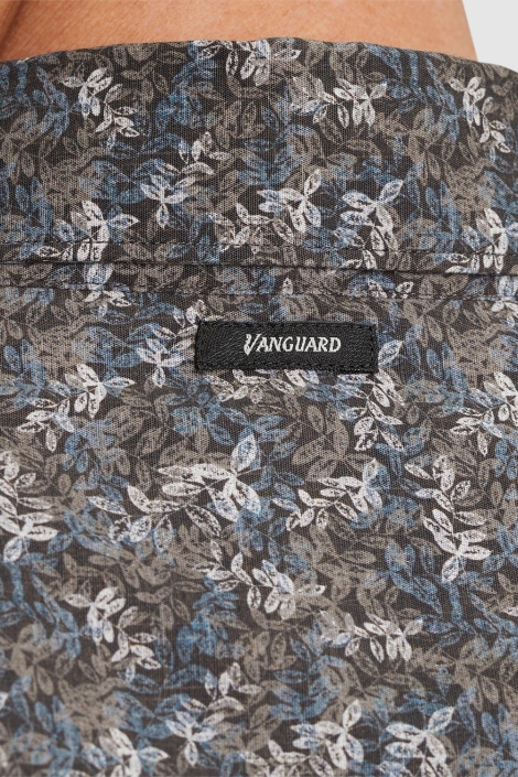 Vanguard blauwe heren overhemd | Close up