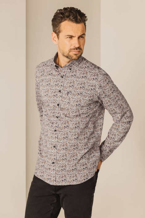 State of Art witte heren overhemd | Model vooraanzicht