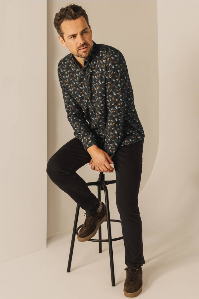 State of Art grijze heren overhemd | Model