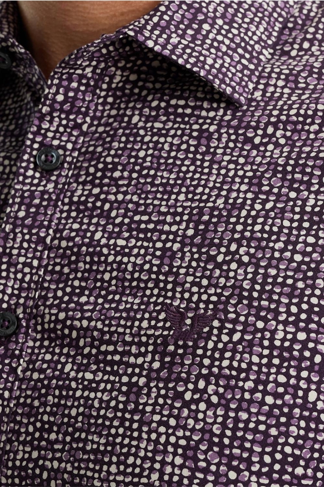 PME legend paarse heren overhemd | Close up