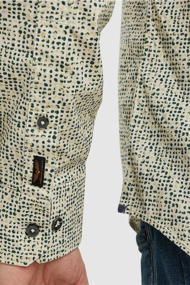 PME legend gele heren overhemd | Close up