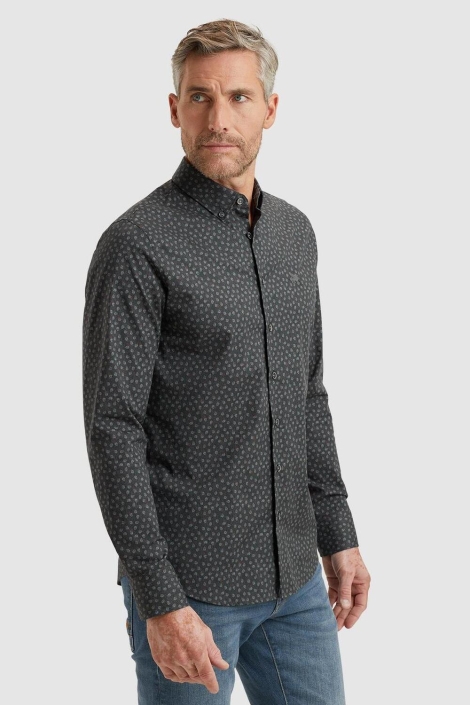 Vanguard blauwe heren overhemd | Model zijaanzicht