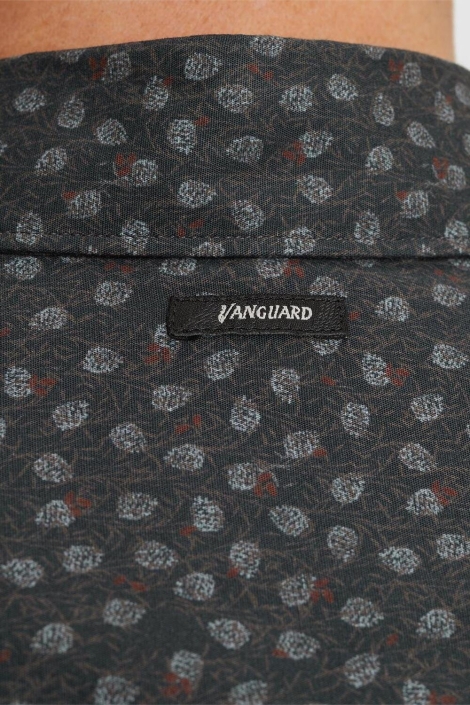 Vanguard blauwe heren overhemd | Close up