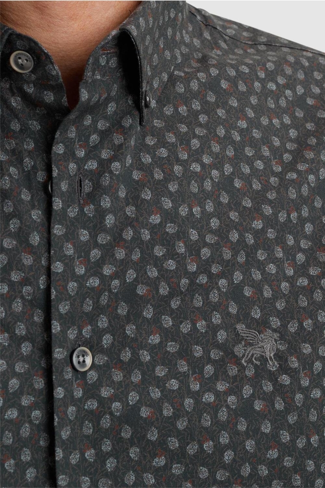 Vanguard blauwe heren overhemd | Close up