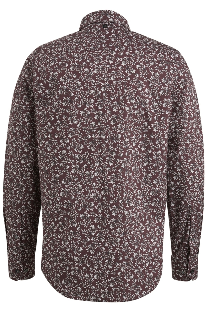 Vanguard bruine heren overhemd | Achteraanzicht