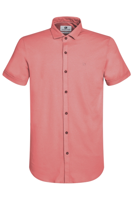 Gabbiano oranje heren overhemd | Vooraanzicht