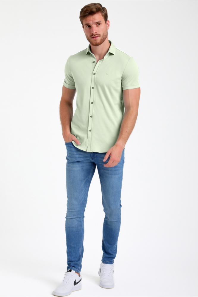 Gabbiano groene heren overhemd | Model