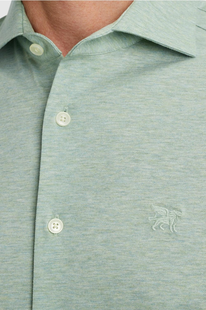 Vanguard groene heren overhemd | Close up
