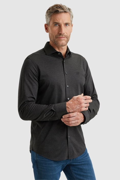 Vanguard grijze heren overhemd | Model vooraanzicht