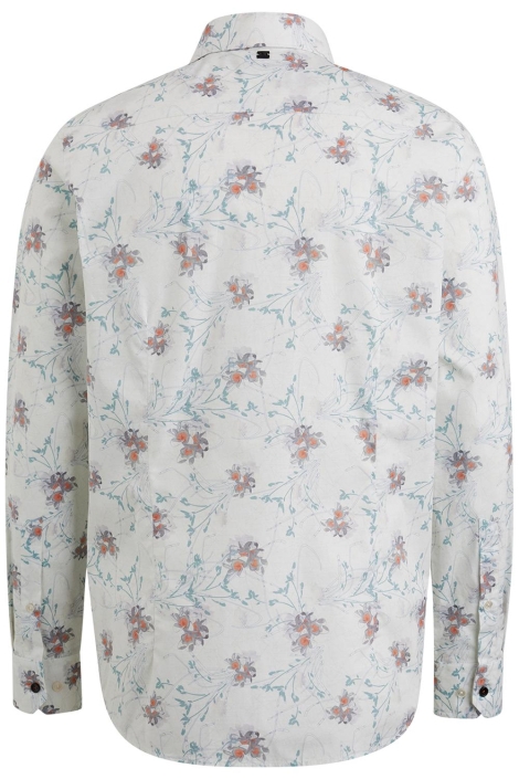 Vanguard beige heren overhemd | Achteraanzicht