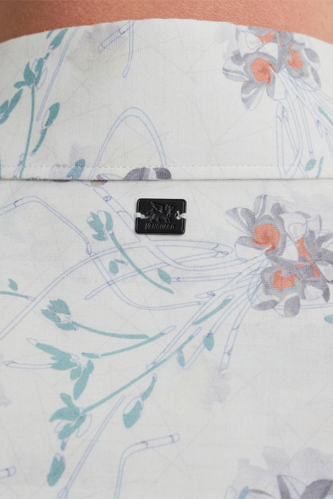 Vanguard beige heren overhemd | Kleurstaal