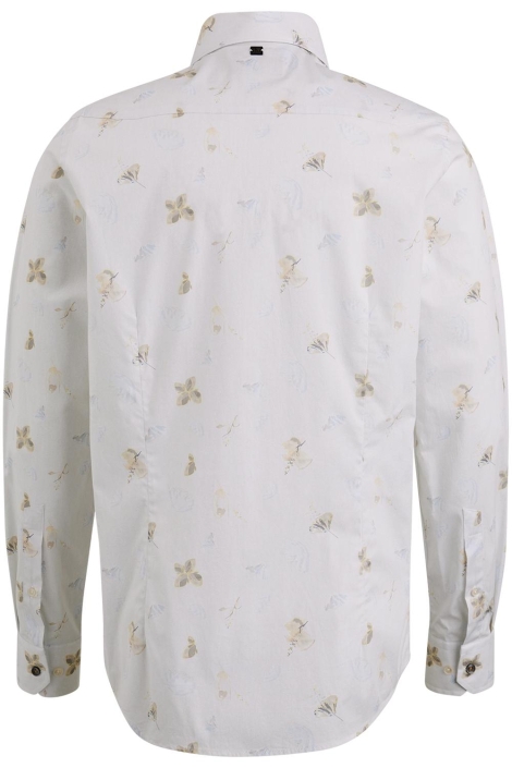 Vanguard beige heren overhemd | Achteraanzicht