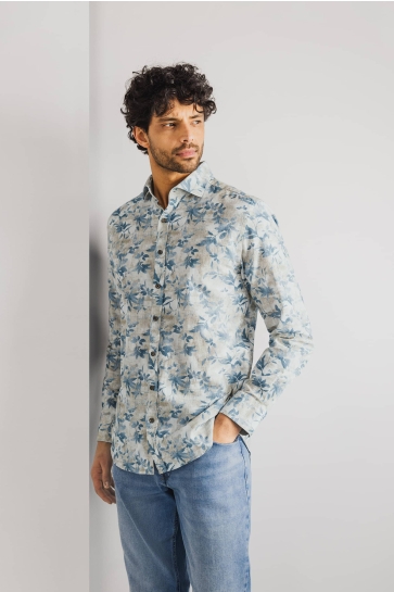 State of Art Overhemd OVERHEMD MET BLOEMENPRINT 21415318 1656