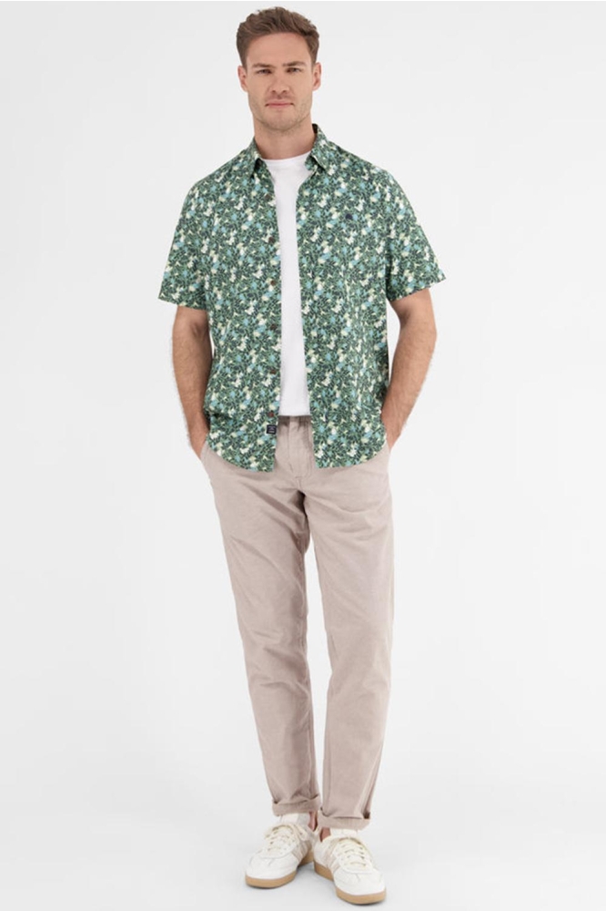 Lerros groene heren overhemd | Model