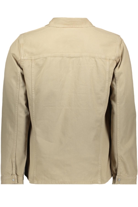 Antony Morato beige heren overhemd | Achteraanzicht