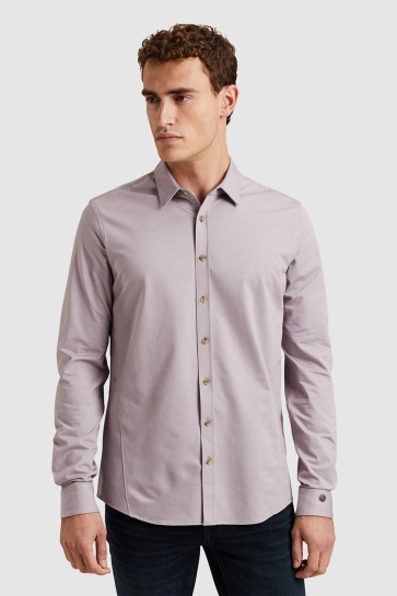 Cast Iron long sleeve shirt twill jersey 2 t Paars