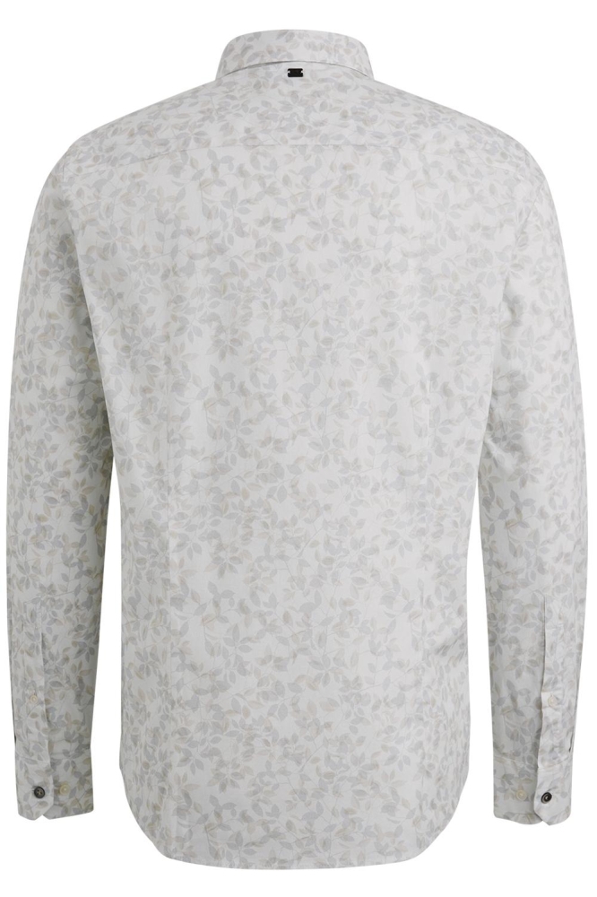 Vanguard ecru heren overhemd | Achteraanzicht