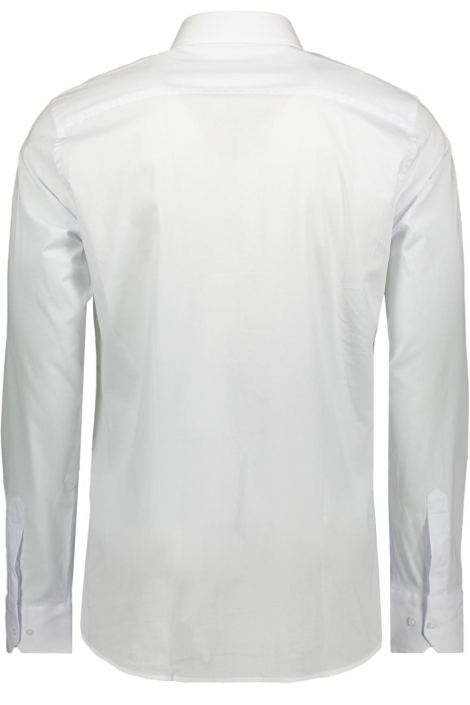 Sans witte heren overhemd | Achteraanzicht