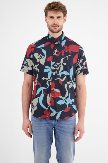 Lerros OVERHEMD IN HAWAIIAANSE STIJL 2542409 485