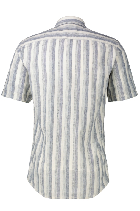 Lerros blauwe heren overhemd | Achteraanzicht