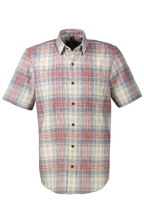 Lerros rode heren overhemd | Vooraanzicht