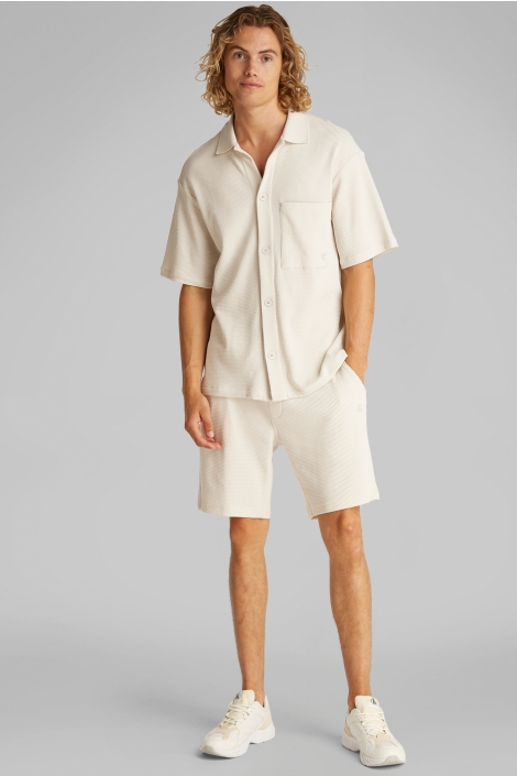 Calvin Klein beige heren overhemd | Model