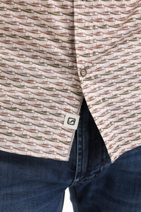 Gabbiano bruine heren overhemd | Unique Selling Point