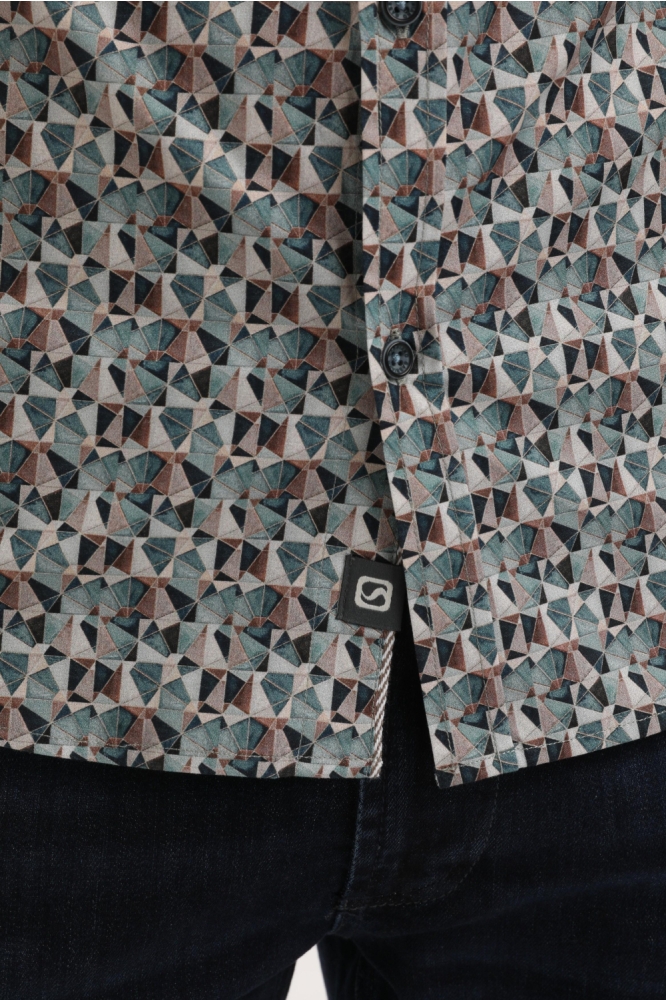 Gabbiano groene heren overhemd | Unique Selling Point