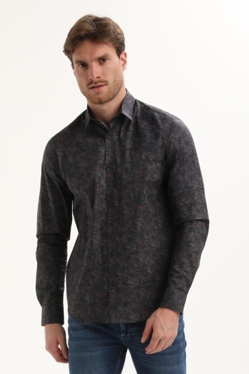 Gabbiano OVERHEMD MET ALLOVER PRINT 335739 301 navy