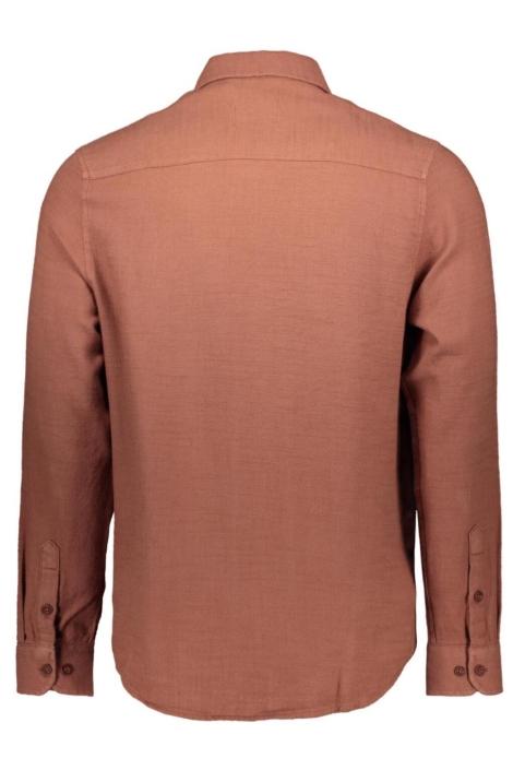 Gabbiano koperen heren overhemd | Achteraanzicht