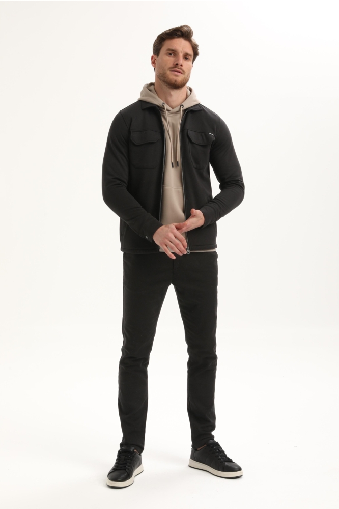 Gabbiano zwarte heren vest | Model