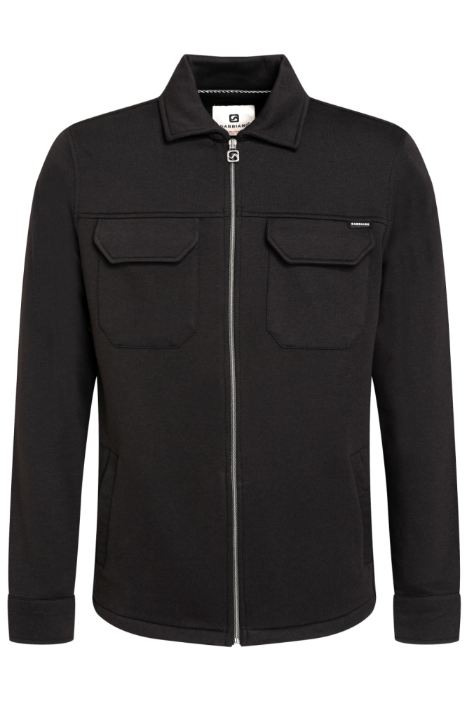 Gabbiano zwarte heren vest | Vooraanzicht