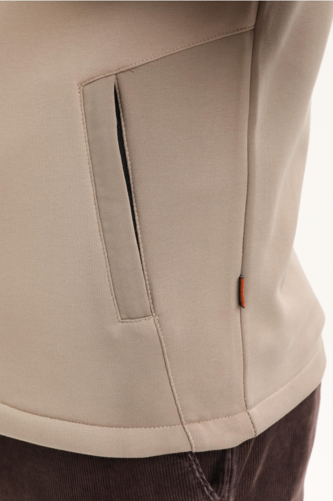 Gabbiano taupe heren vest | Unique Selling Point