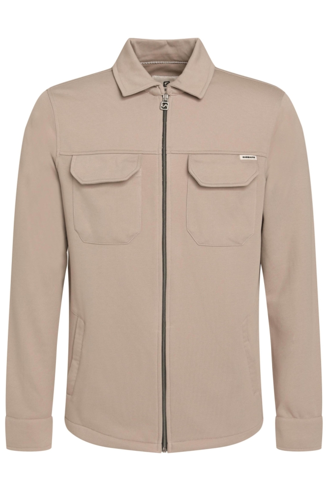 Gabbiano taupe heren vest | Vooraanzicht