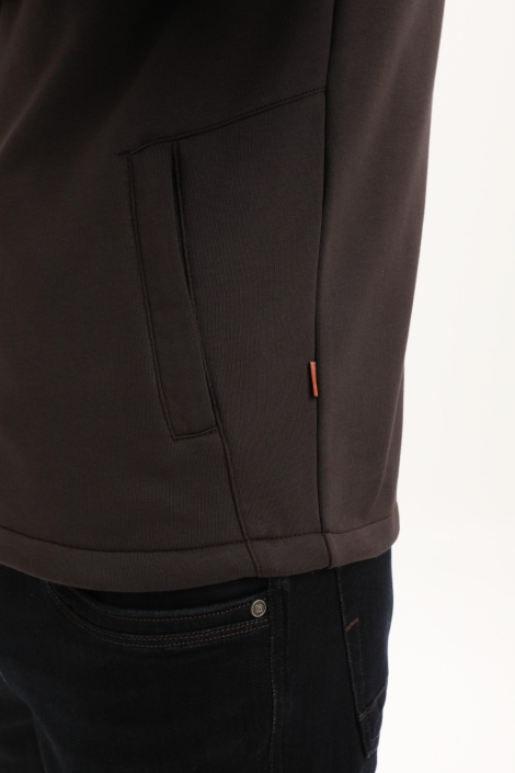 Gabbiano bruine heren vest | Kleurstaal