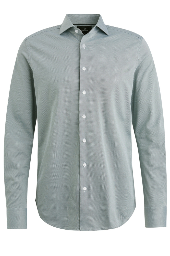 Vanguard groene heren overhemd | Vooraanzicht