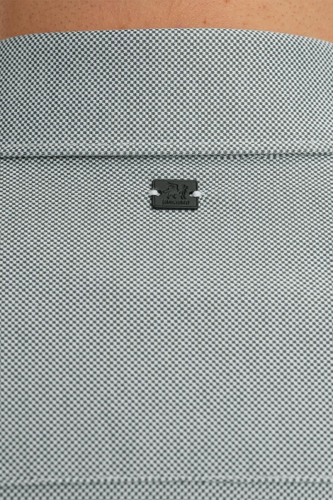 Vanguard groene heren overhemd | Close up